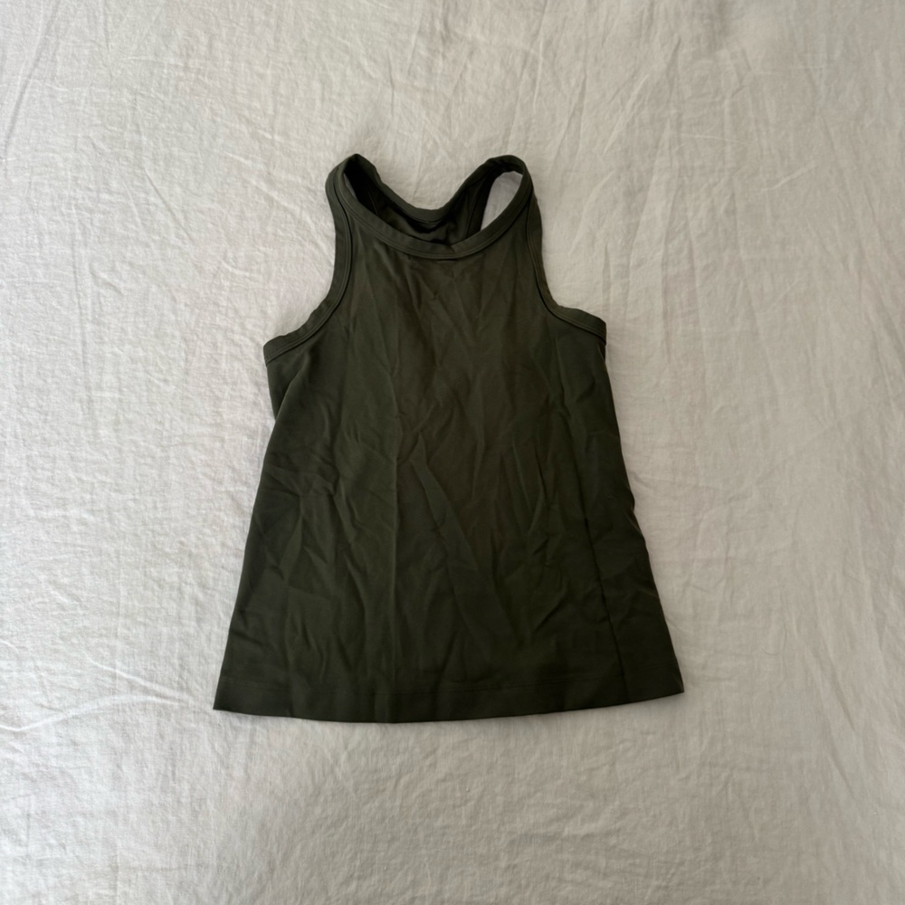 Lululemon Olive Green Tank Top